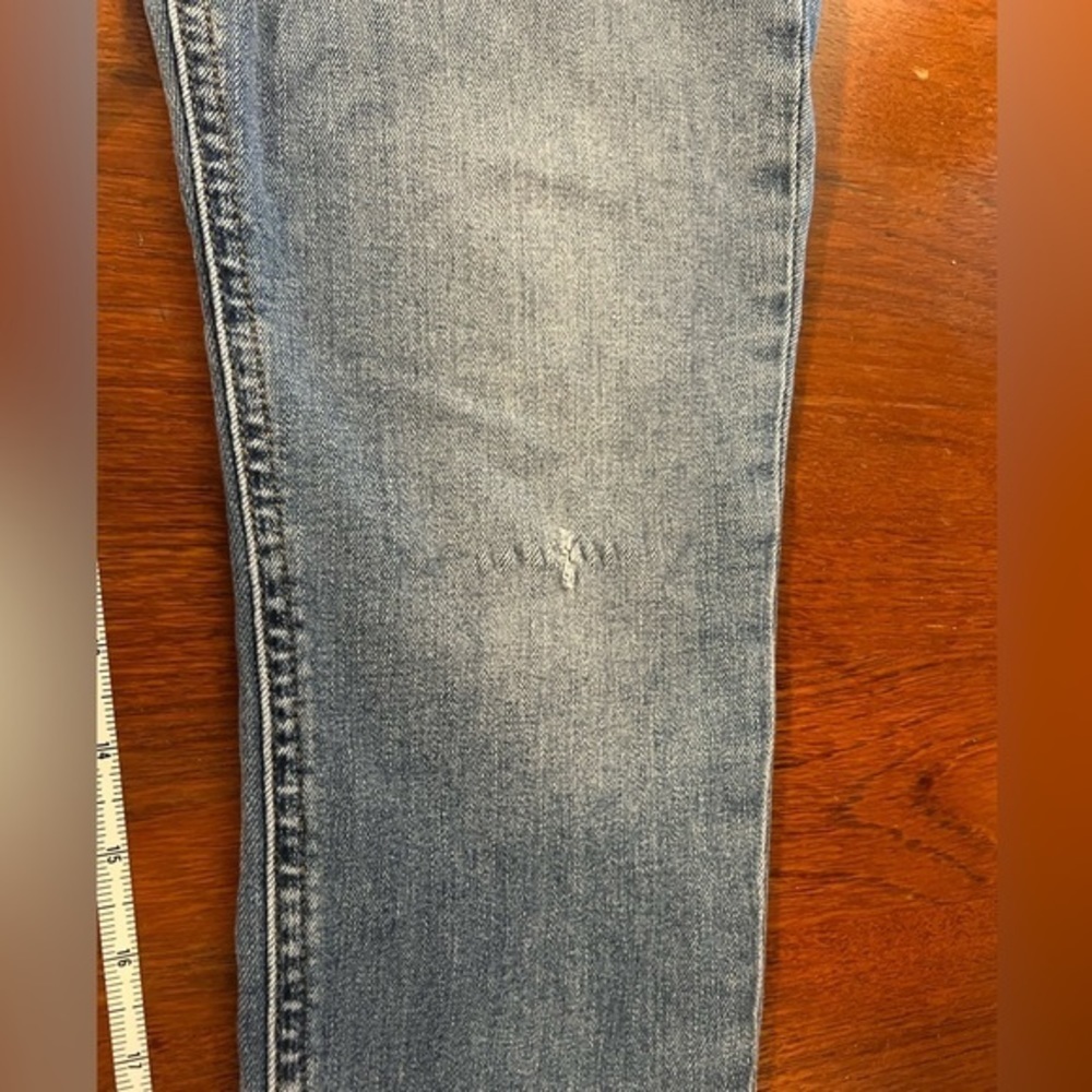 Rag & Bone 28 High Rise Skinny Ankle West Marin Classic Blue Denim Jeans - Picture 5 of 14